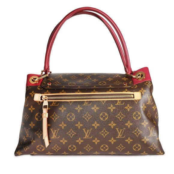 Louis Vuitton Monogram Canvas & Aurore Leather Olympe MM - Picture 3 of 8